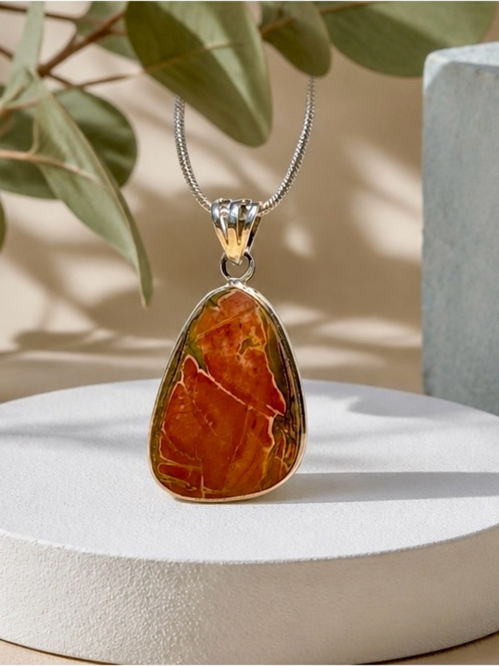 NEW! Cherry Creek Jasper Necklace